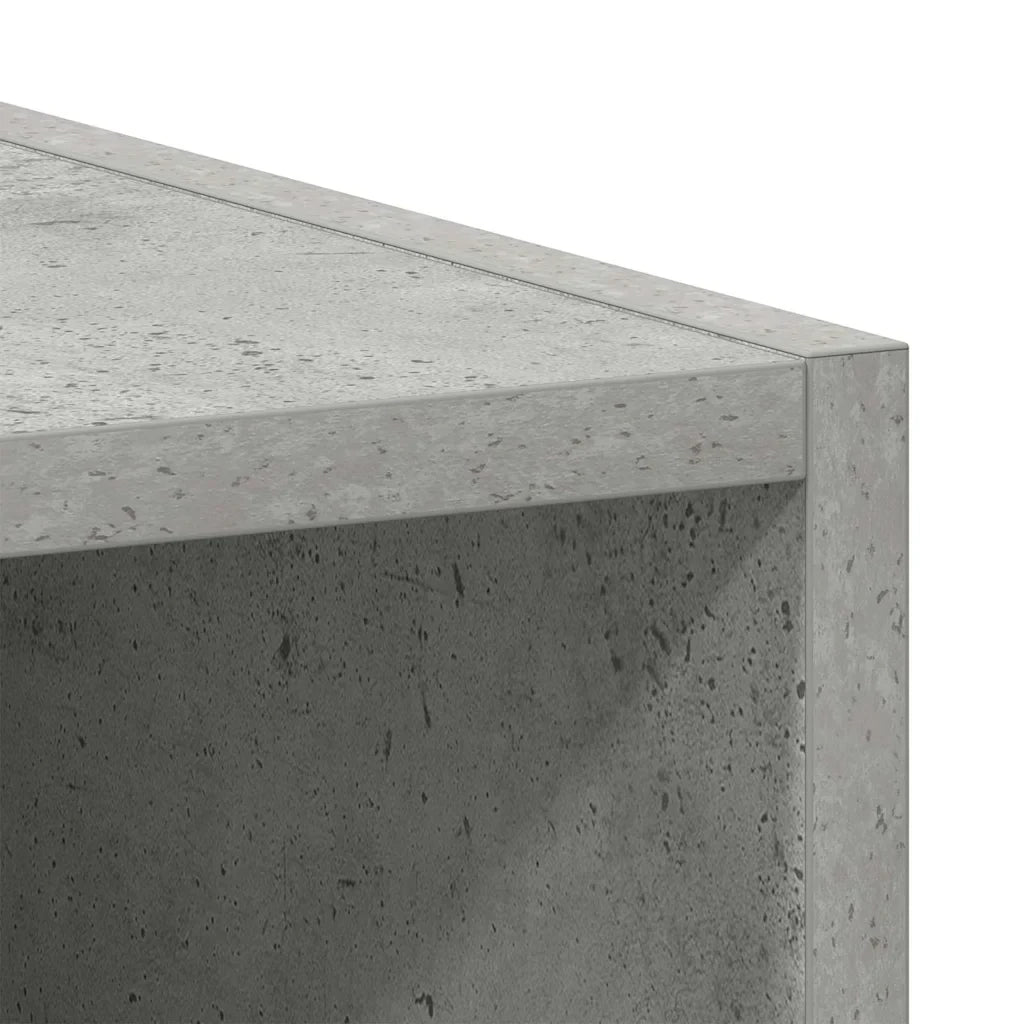 Mobiletto a parete moderno con spazio contenitivo ottimale 30 x 29,5 x 60 cm legno grigio cemento 02_0050442