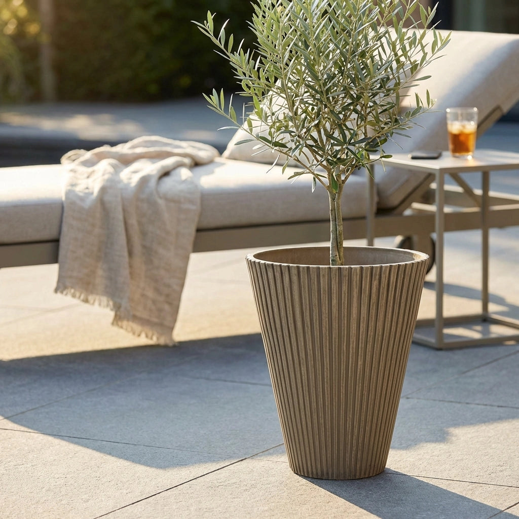 Vaso grande in Fibra sintetica cm 39x39x46 - KENNY