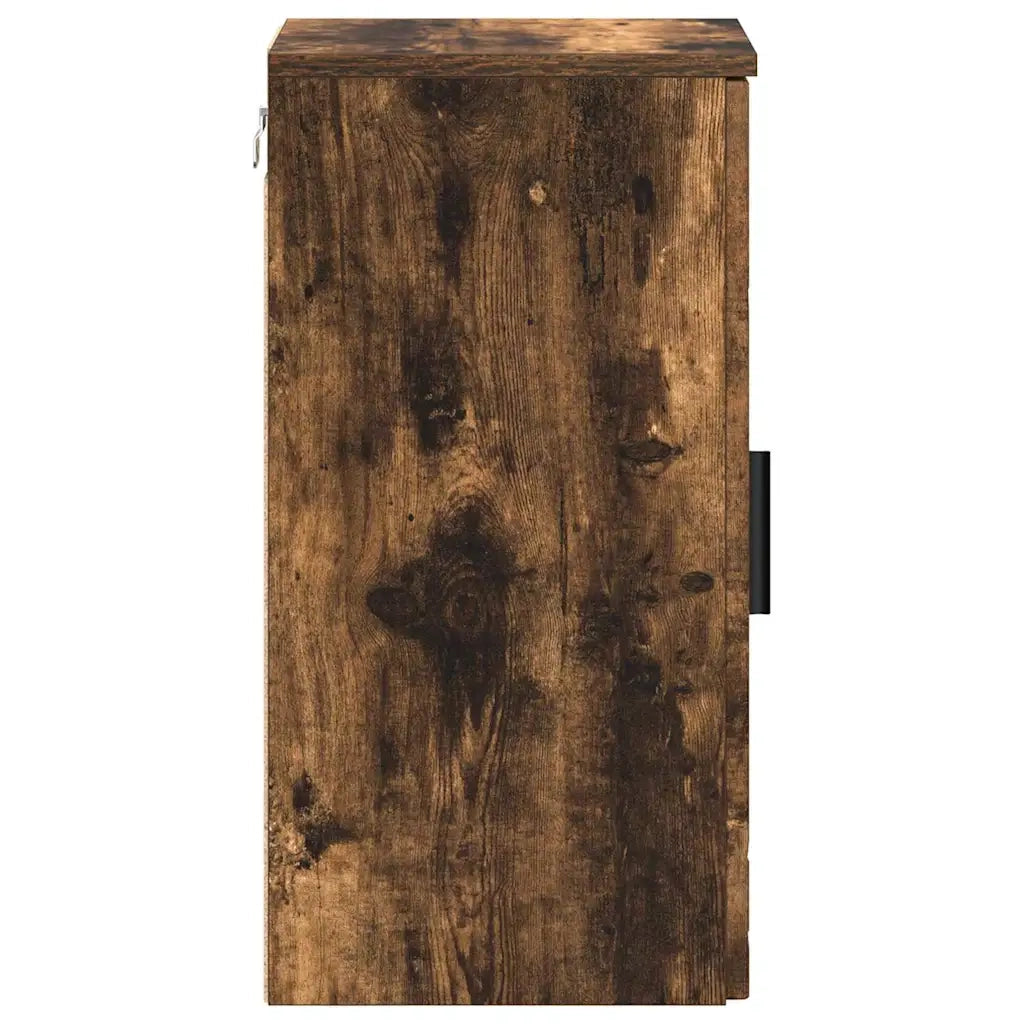 Mobile da Bagno con archiviazione Rovere fumé 30 x 31,5 x 61 cm