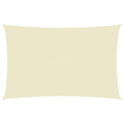 Vela ombreggiante/ombrellone rettangolare in tessuto Oxford 5 x 8 m crema 02_0009729