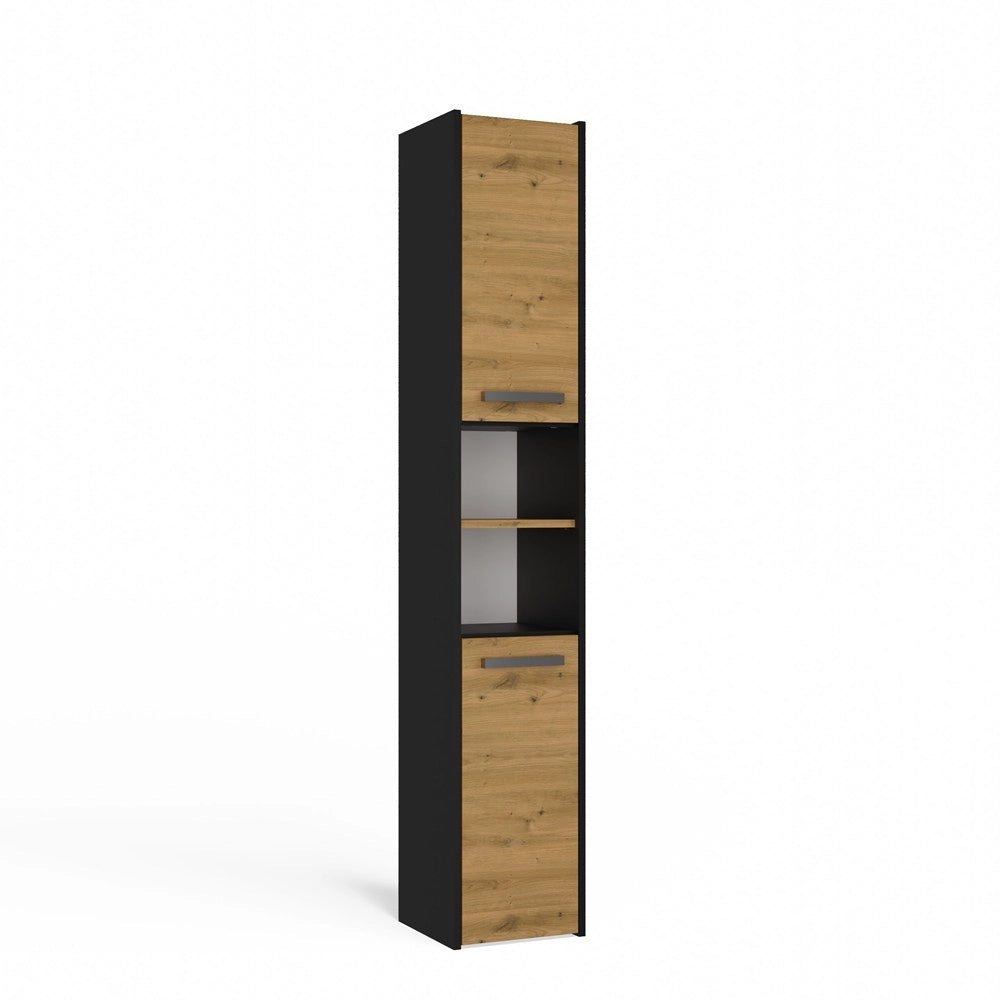 Colonna bagno SARA S30 antracite rovere artisan