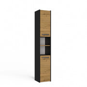 Colonna bagno SARA S30 antracite rovere artisan