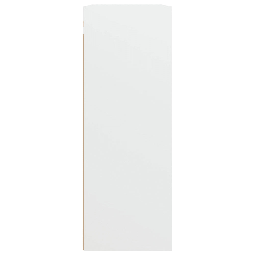 Armadietto Pensile a Parete Bianco 69,5x32,5x90 cm cod mxl 6101