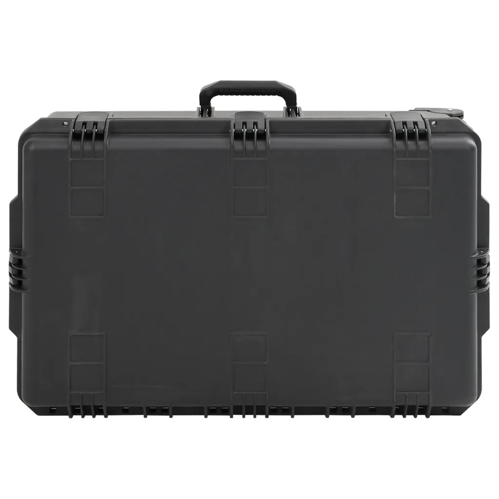 Valigetta da Volo Portatile Nera 79,5x51,5x30,5 cm in PP CFW4644697