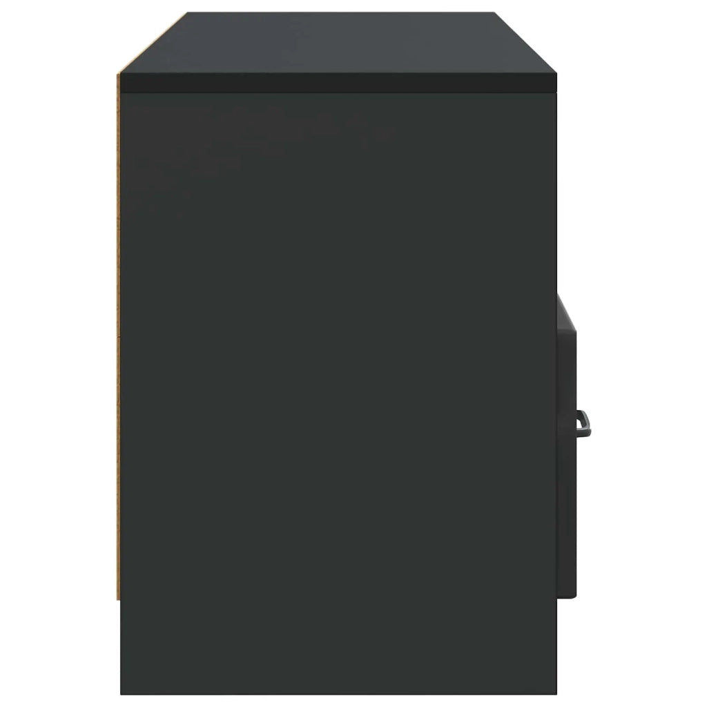 Mobile TV Nero 102 x 34,5 x 47 cm Legno ingegnerizzato 895826
