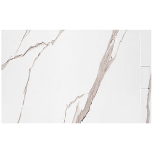 Piatto Doccia Bazalt Carrara White 80x100