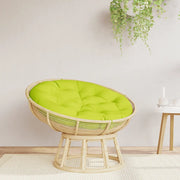 vidaXL Cuscino Rotondo Verde Chiaro Ø 100x11 cm in Tessuto Oxford
