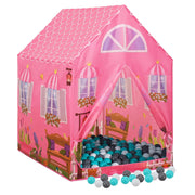Tenda da gioco per bambini con 250 palline 69 x 94 x 104 cm rosa 02_0005150