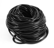 Tubo Irrigatore Micro 20m - Seringa da Giardino Nera - Tubo di Gomma - Sistema di Gocciolamento 3/5mm - Eterno all'Acqua - Resistente ai Raggi UV - Per Piccoli Sistemi di Irrigazione - Tubo di Gocciolamento