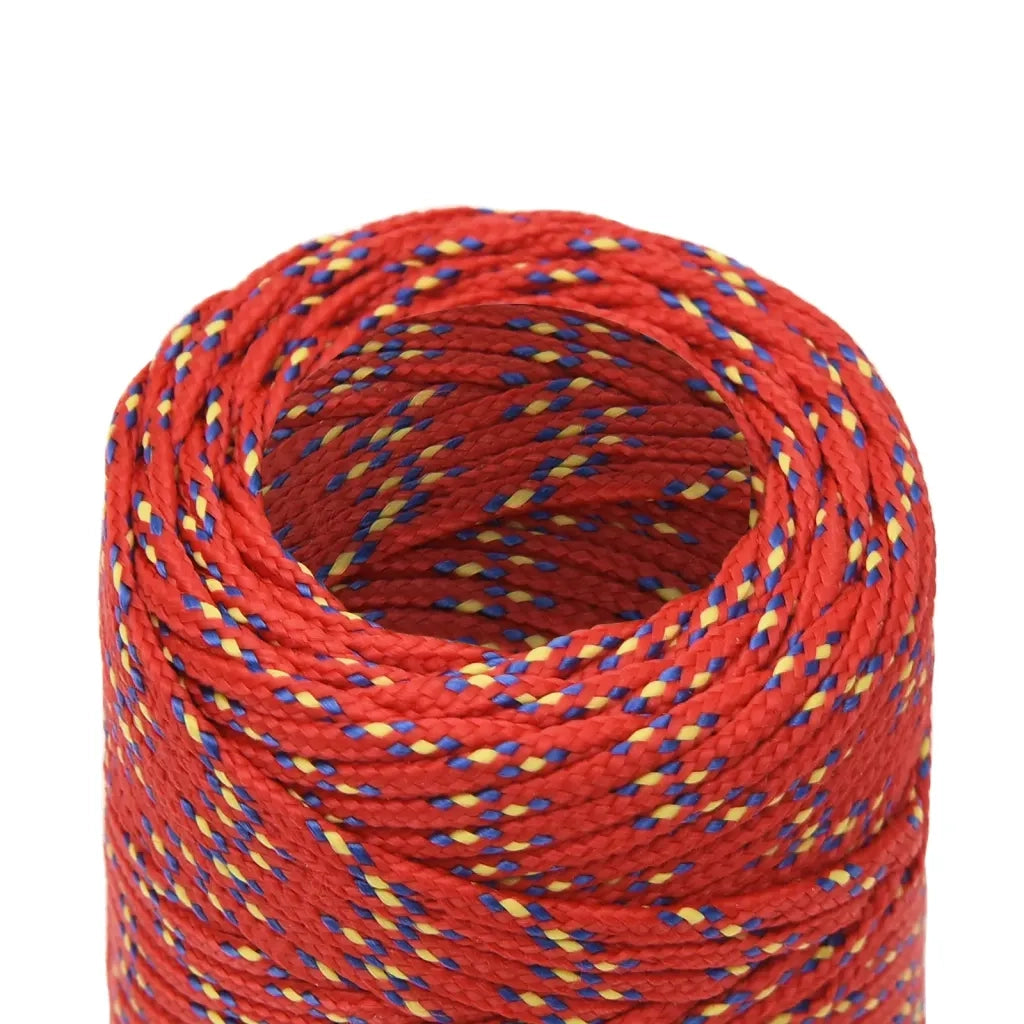 Corda per barca Rossa 2 mm 25 m in Polipropilene 152370