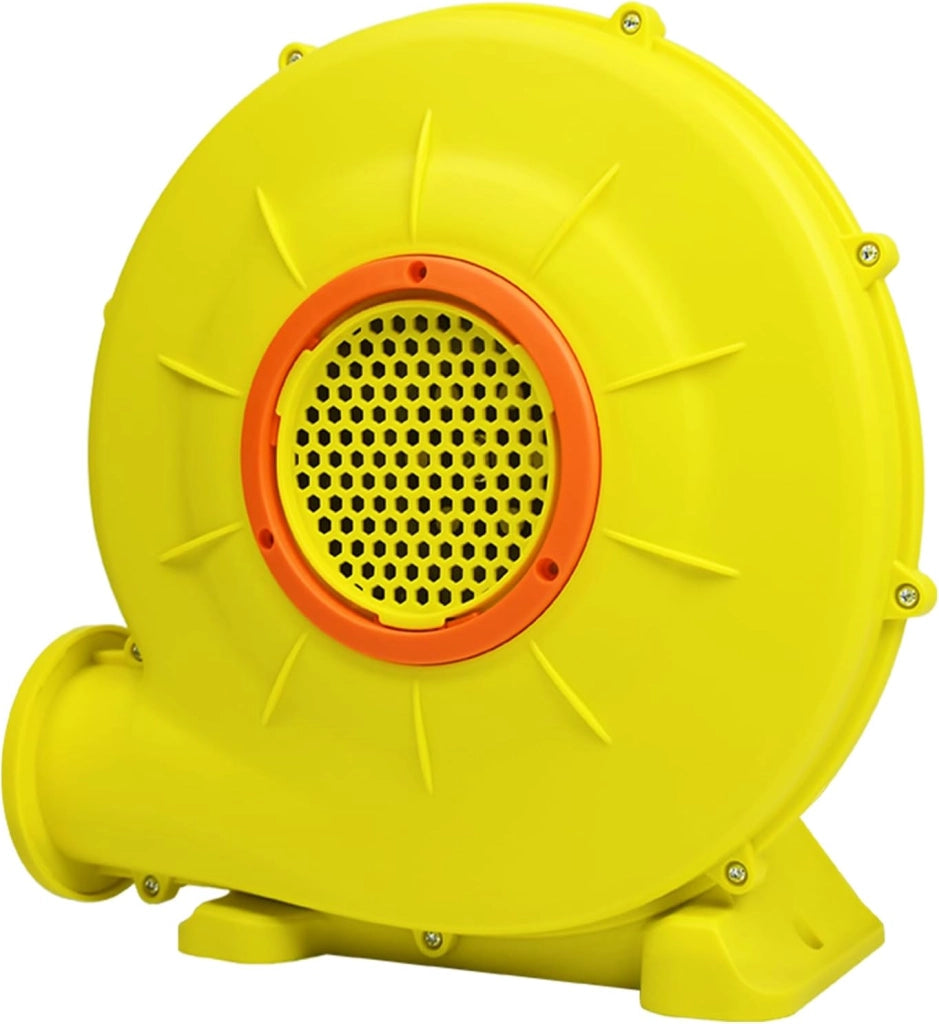 350 W/450 W/750 W, ventola elettrica per gonfiabile, ventilatore a turbo con manico e fondo grande, portatile, per giocattoli gonfiabili