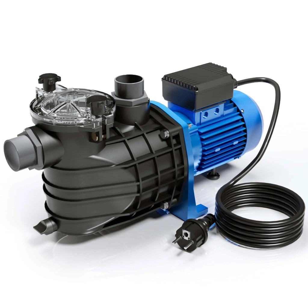 Pompa piscina per ricircolo e filtraggio 22500 l/h 1500 W Pompa di circolazione