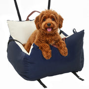 Sedia da Pranzo per Cani ¨C Zephmum ¨C Blu Tessuto Lavabile
