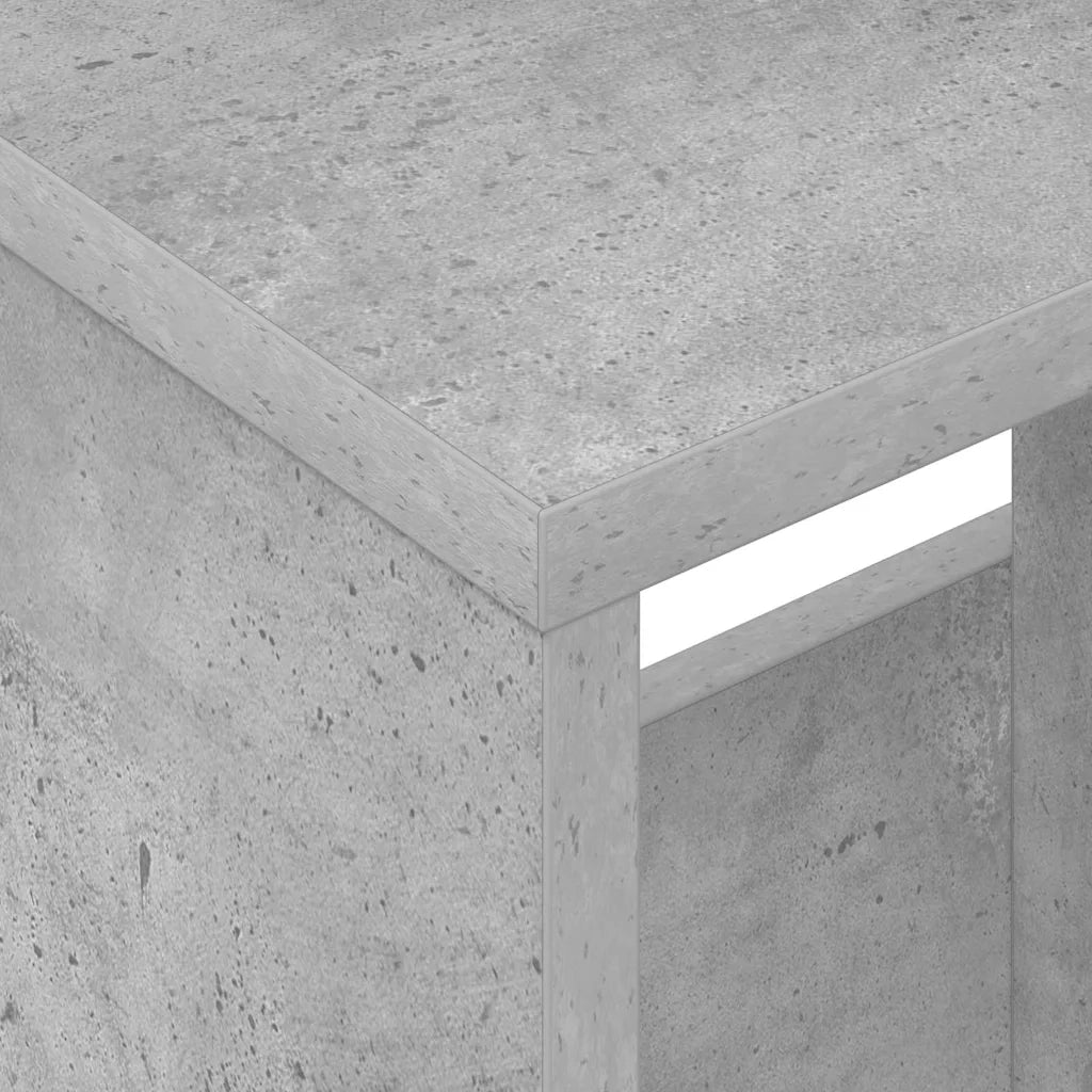 Scaffale per riviste Grigio cemento 35 x 30 x 45 cm CFW1644173