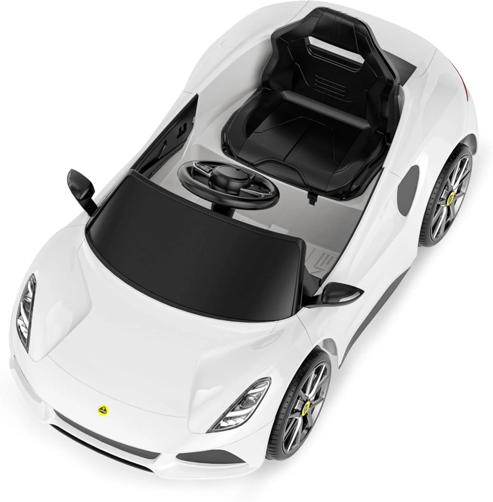 Macchina Elettrica per Bambini Licenza Ufficiale Lotus Emira 12V 4,5Ah Bianco