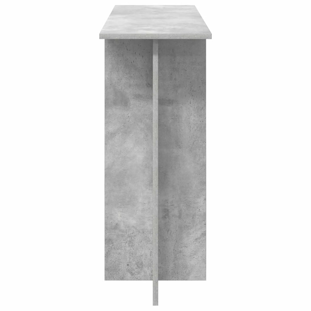Tavolo consolle Grigio Cemento 100 x 30 x 75 cm