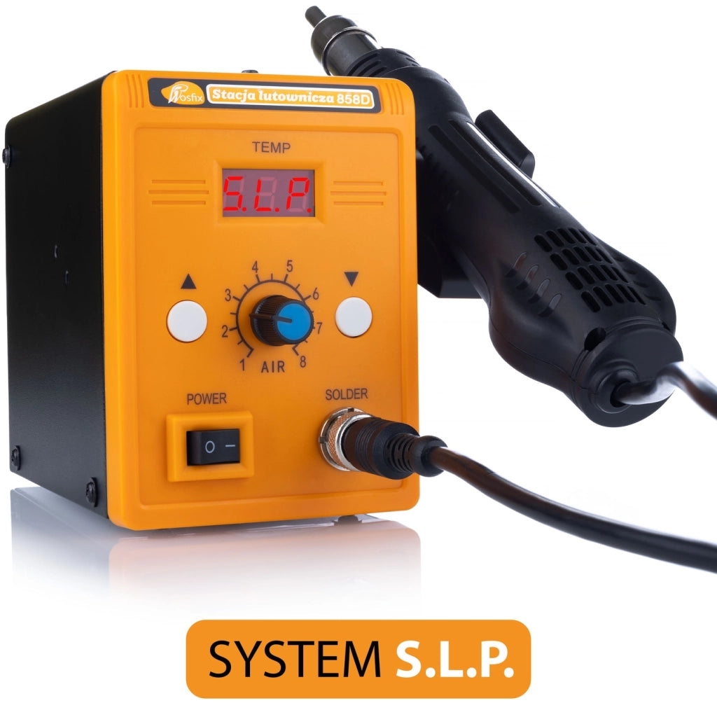Stazione Saldante Hot-Air 858D – Potenza 700W, Regolazione Temperatura 100-500°C