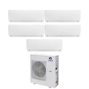 Climatizzatore Condizionatore Gree Penta Split Inverter serie PULAR 12+12+12+12+12 con GWHD(42)NK6LO R-32 Wi-Fi Integrato 12000+12000+12000+12000+12000