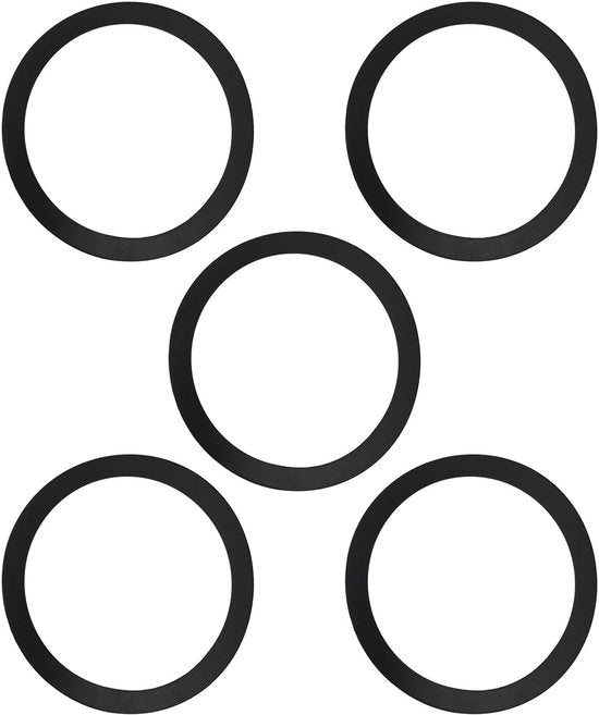 Set di copertura serbatoio per motocicletta a 5 pezzi - Gomma nitrile - 56mm/46mm/2mm - Adatto per motocicletta - Impermeabile a carburante - Duraturo e resistente alle intemperie - Copertura serbatoio