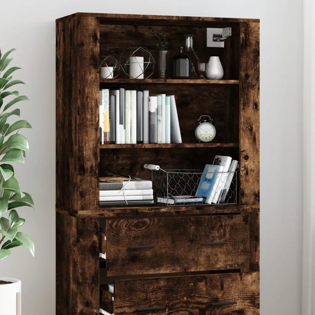 Credenza Rovere Fumo in Legno Multistrato 3185396