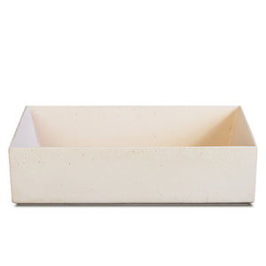 Lavello da Giardino Senza Rubinetto 53x29,5x14 cm in Calcestruzzo Delfi-G Rosa Antico