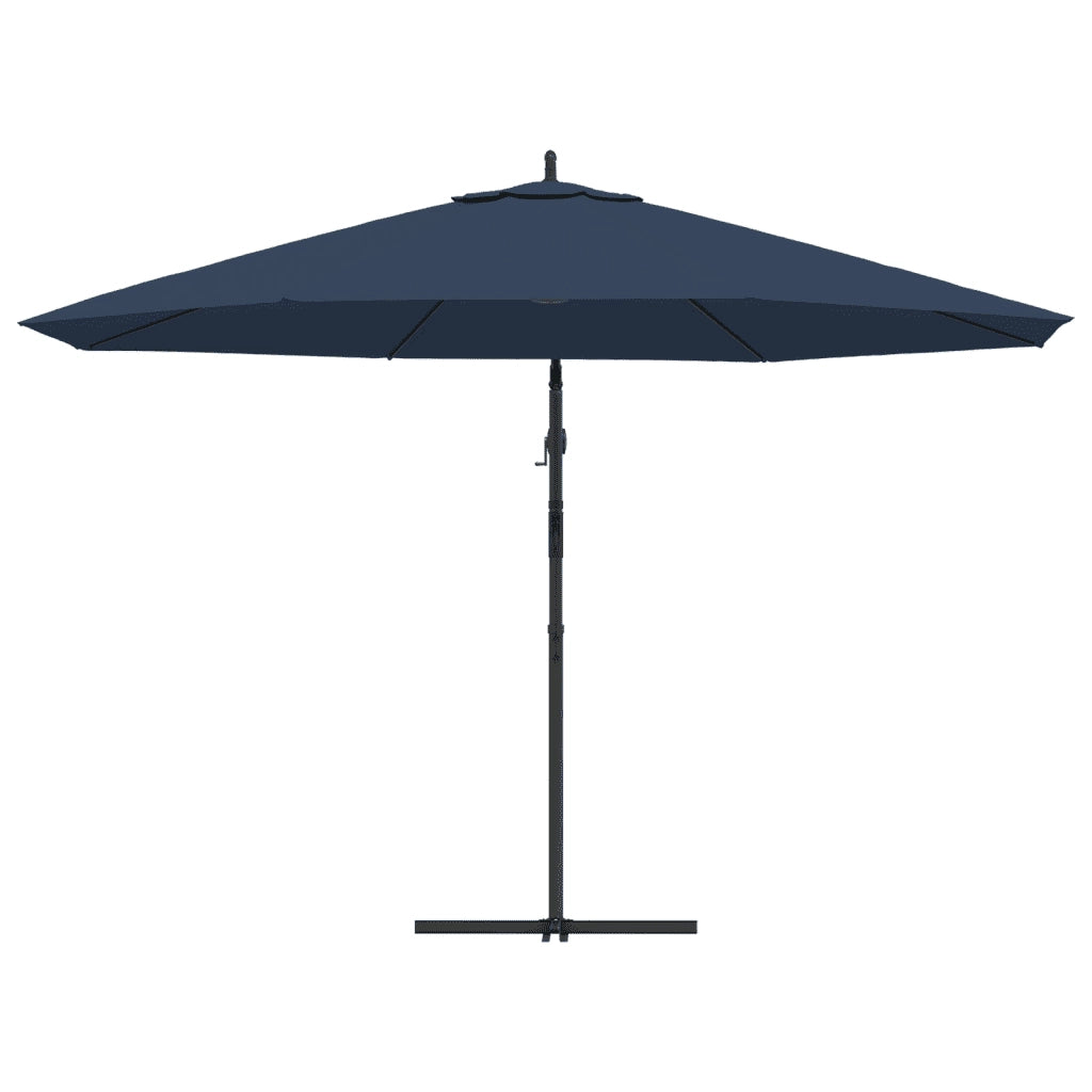 Ombrellone a Sbalzo da Giardino 3,5 m Blu 42198