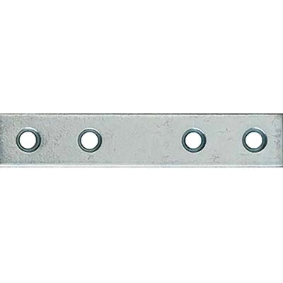 LASTRINA 4 FORI DRITTA - ZINCATA S.MM 2,0 CF=PZ 100 CM 14X1,5- 1 confezioni