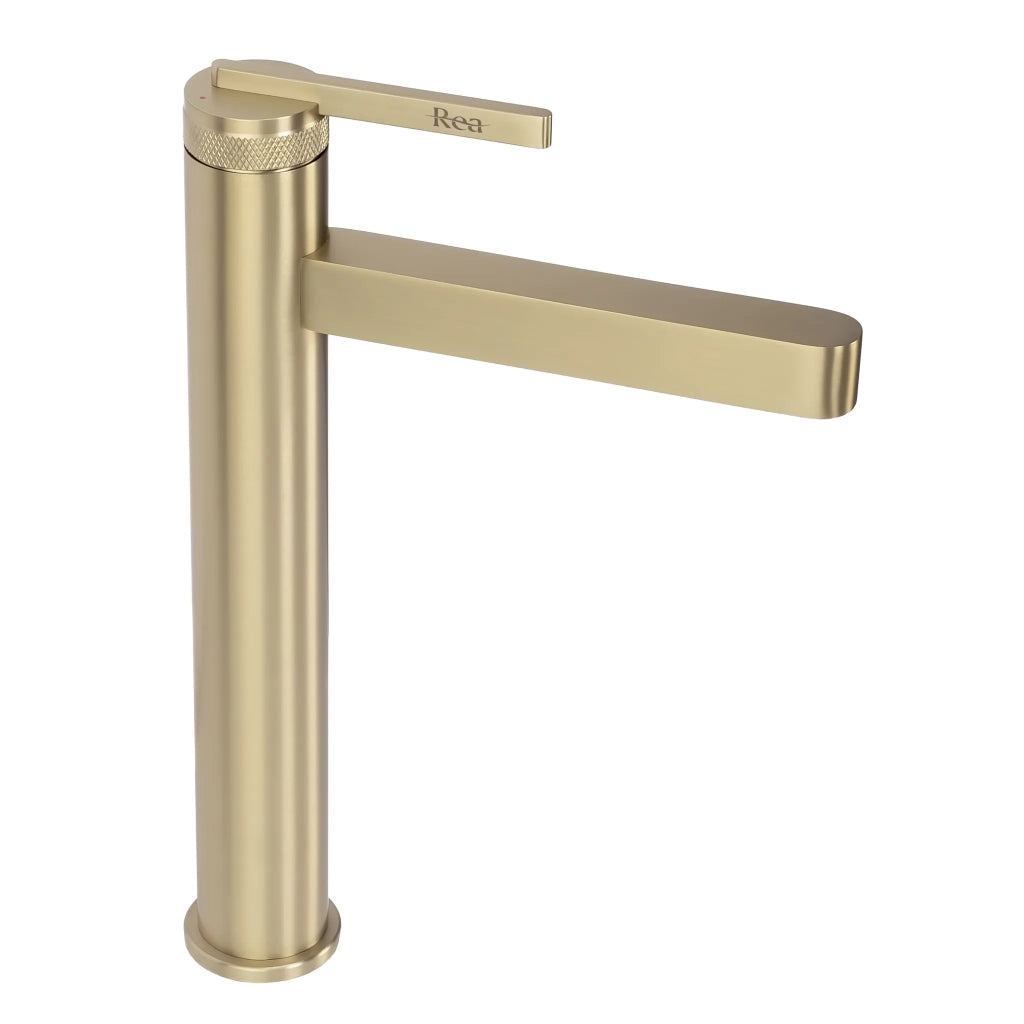 Rubinetto Da Bagno Rea Grace Brush Gold High