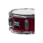 Batteria acustica eko ed-300 metallic red metallic red - 8056734496970