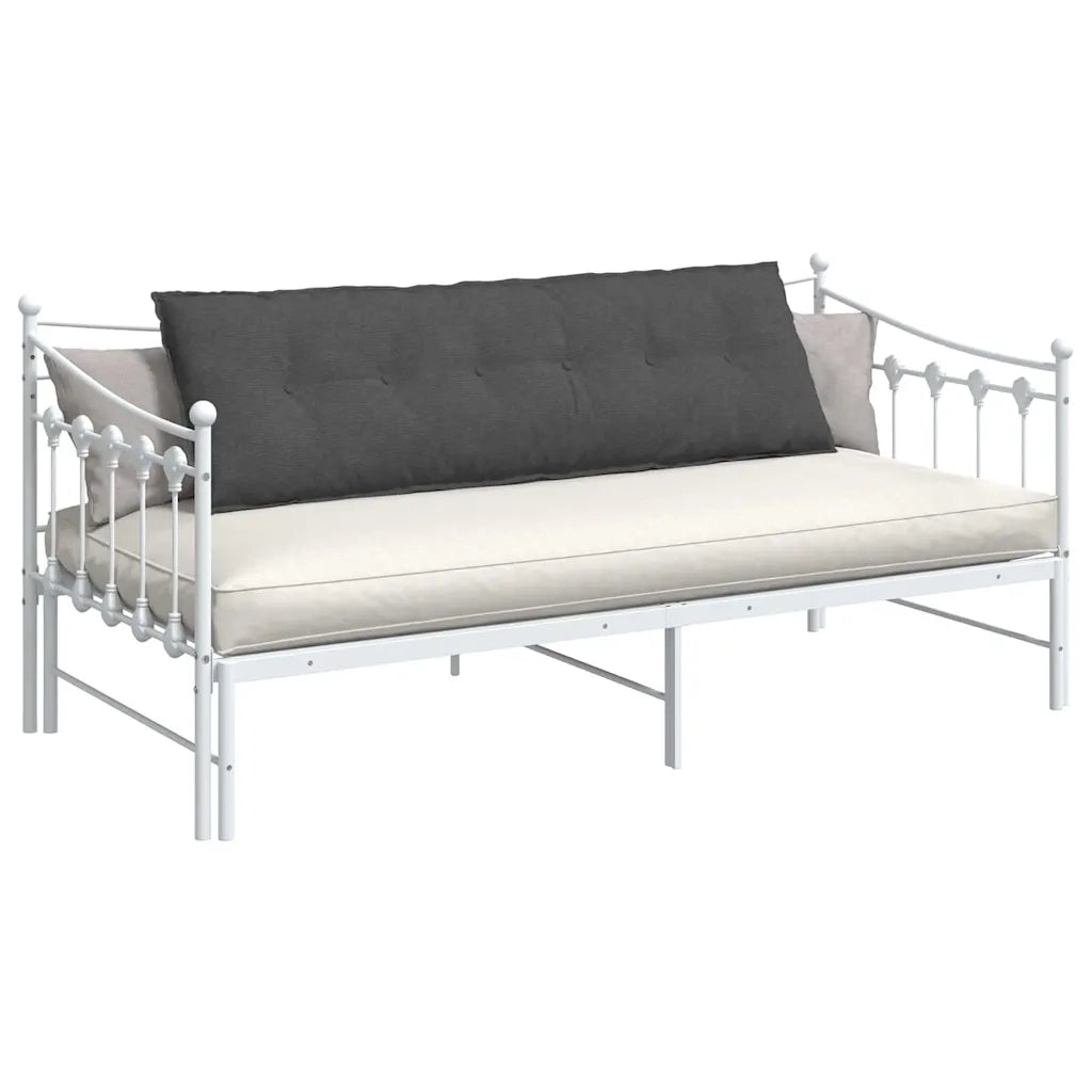 Cuscino per Schiena Grigio scuro 160 x 50 cm Tessuto in Cords