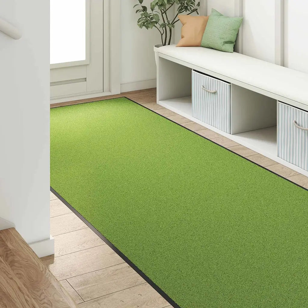 Tappetino Altro Verde e Nero 120 x 300 cm Poliammide e PVC 4100730