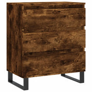 Credenza | Madia | Buffet da pranzo | Armadio da pranzo Rovere Fumo 60x35x70 cm in Legno Multistrato