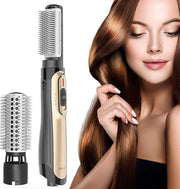 Faccia a vapore 4 in 1 con set di accessori per creare onde e diradare, 900 watt