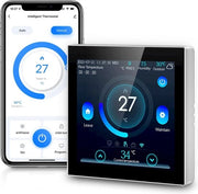Termostato intelligente - Termostato intelligente - Termostato Wi-Fi - App Google e Alexa - Premium