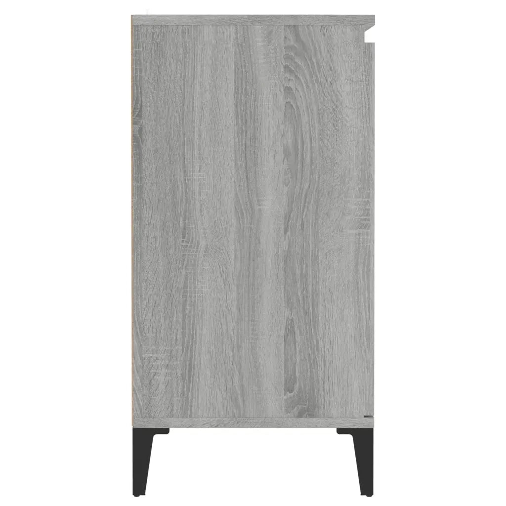 Credenza Grigio Sonoma 60x35x70 cm in Legno Ingegnerizzato 815160