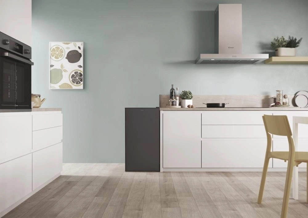 Candy CHASD4385EBC Frigorifero Monoporta 90 L 85 cm Classe E 37 dB Libera Installazione Statico colore Nero