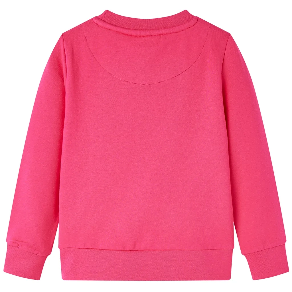 Felpa per Bambini Rosa Brillante 116 13606