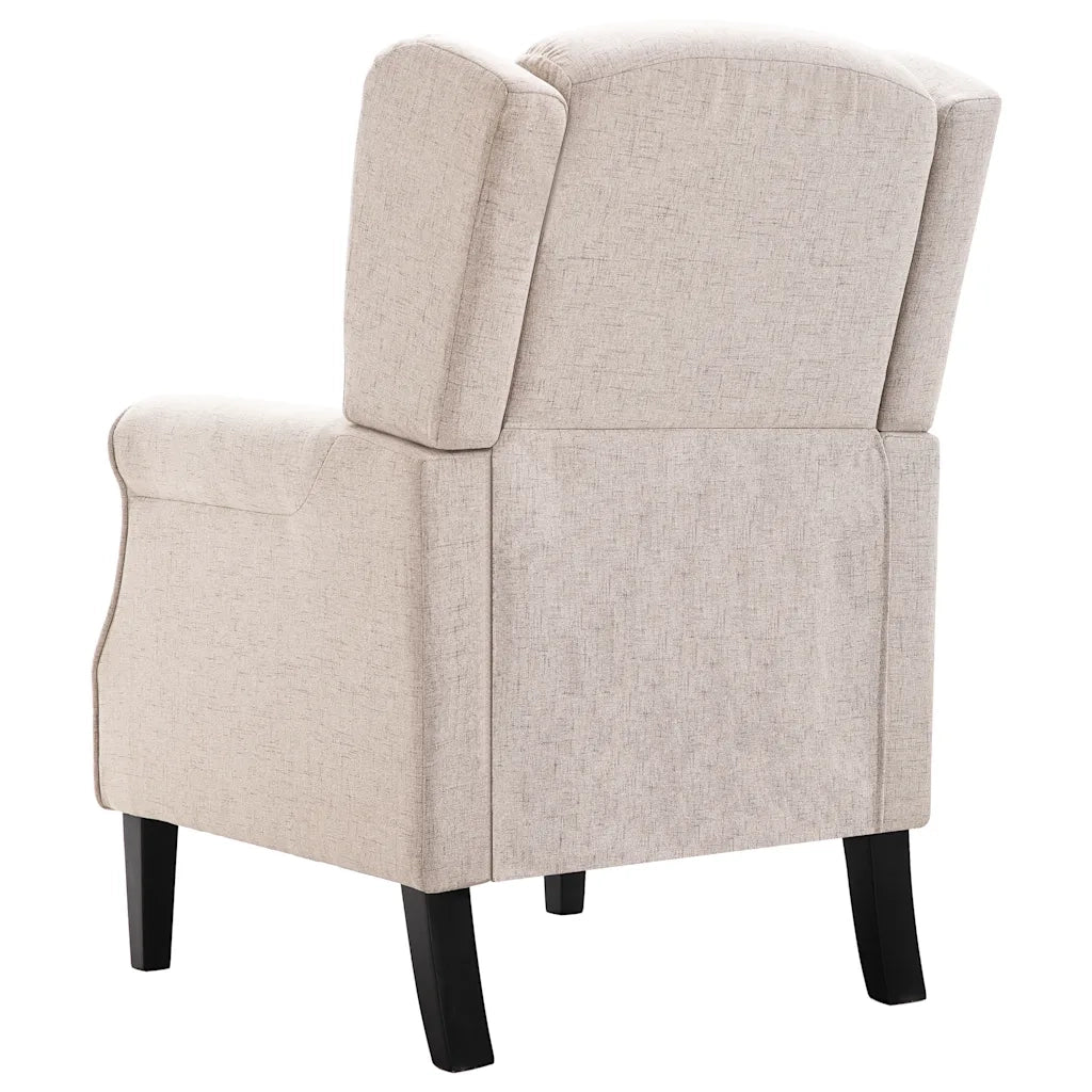 Poltroncina-Poltrona Beige in Tessuto 869330