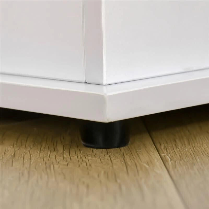 PANCA CONTENITORE MULTIUSO CON COPERCHIO APRIBILE 100X40X40 CM BIANCO