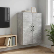 Mobiletto a muro Grigio Cemento 66 x 34,5 x 90 cm 898568