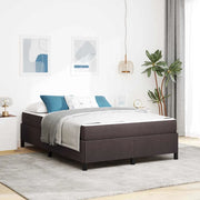 Letto a molle Marrone Scuro 160 x 200 cm Tessuto 3398874