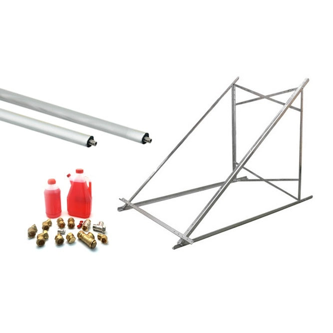 KIT STAFFE E ACCESSORI PER IMPIANTO SISTEMA SOLARE ATON 415-KMN- per art. 415-KMN-200400- ATON- pezzi 1