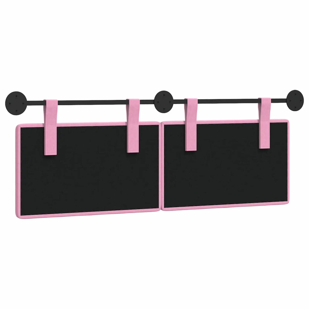 Testiera | Testata sospesa Rosa Tessuto
