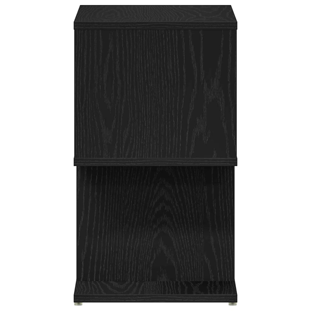Armadio da Notte Rovere Nero 50 x 30 x 51,5 cm 862619