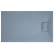 Piatto Doccia 90x180x2 6 CM Rettangolare Grigio Effetto Pietra mod. Strong