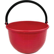 CESTA RACCOLTA TONDA - PPL ROSSO LT 14- 4 pezzi