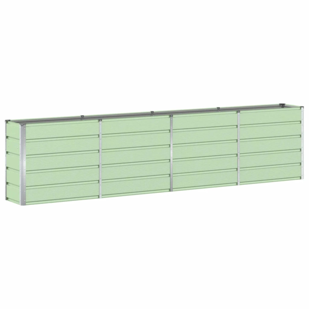 Fioriera Verde 320 x 40 x 75 cm Acciaio