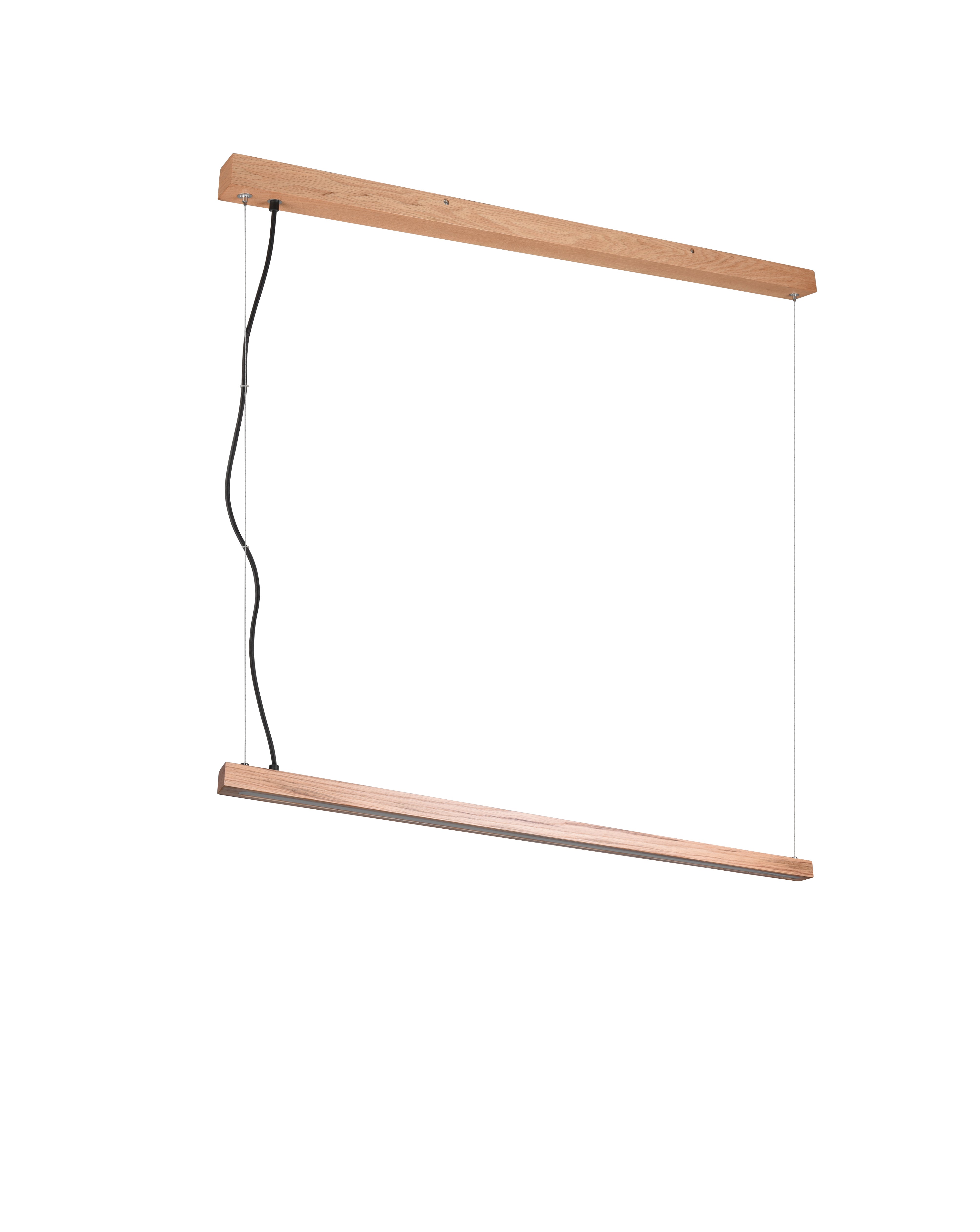 Lampada a Sospensione da Interno a led in Legno naturale Legno Naturale