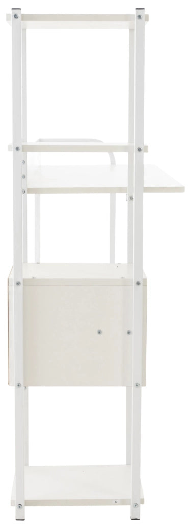 Scrivania studio Widnes bianco/bianco