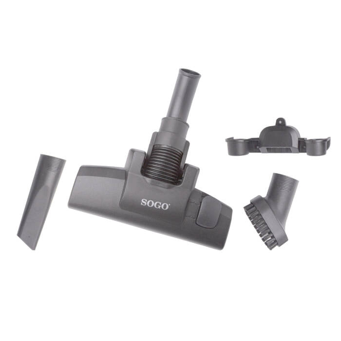 Aspirapolvere verticale con filo senza sacco, potenza 600W ciclone con filtro HEPA, per pulizia pavimenti e tappeti - Sogo